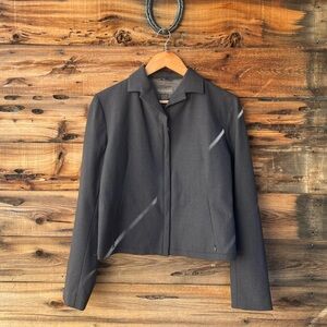 BANANA REPUBLIC | NWT Women’s Black Wool Cropped Blazer Jacket M